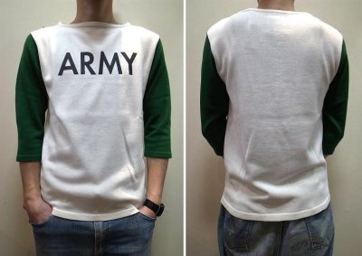 画像3: 【ISLAND KNIT WORKS/アイスランド ニットワークス】　ARMY‘ｓ/ボートネック7分袖