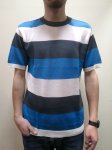 画像1:  【JIGSAW】（ジグソー）　BIG BORDER S/S KNIT/ボーダー半袖ニット (1)