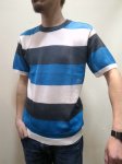 画像2:  【JIGSAW】（ジグソー）　BIG BORDER S/S KNIT/ボーダー半袖ニット (2)