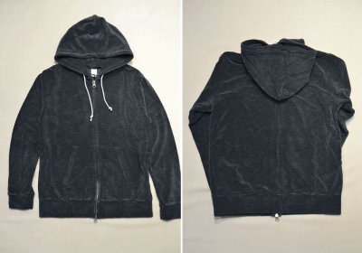 画像1: 40%OFF 【JIGSAW/ジグソー】　MELANGE PILE ZIP HOODY