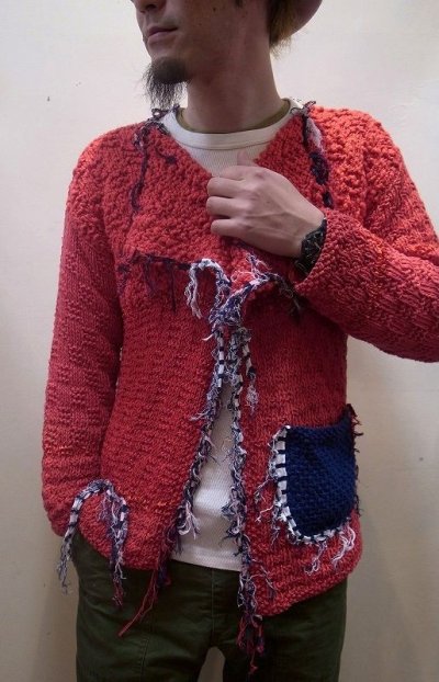 画像2: 【Harapos Reales/ハラポスレアレス】　Frayed Cardigan　フレイド  カーディガン