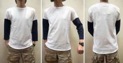 画像2: 50％OFF 【JACKMAN/ジャックマン】　JM5640　Baseball T-Shirt