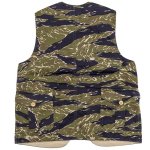 画像2: 50％OFF【Workers/ワーカーズ】 　Tiger Camo Cruiser Vest　タイガーカモクルーザーベスト (2)