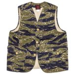 画像1: 50％OFF【Workers/ワーカーズ】 　Tiger Camo Cruiser Vest　タイガーカモクルーザーベスト (1)