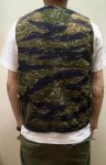 画像9: 50％OFF【Workers/ワーカーズ】 　Tiger Camo Cruiser Vest　タイガーカモクルーザーベスト (9)