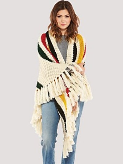 画像1: 【PENDLETON/ペンドルトン】　Chunky Flinge Wrap