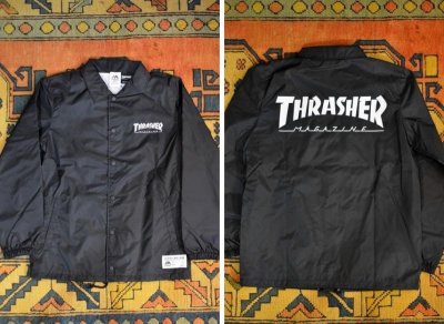 画像1: 【THRASHER/スラッシャー】　コーチジャケット