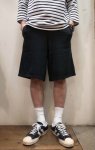 画像1: 40％OFF【LOCALINA-MERIYASU/ロカリナメリヤス】　Wide Shorts (1)