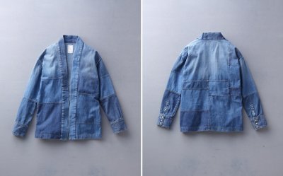 画像1: 40%OFF【SOULIVE】　　RANRU DENIM HAORI