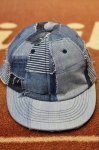 画像6: 【KNIFE WING/ナイフウイング】　PATCHWORK DENIM 6PANEL CAP (6)