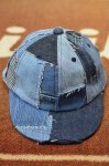 画像8: 【KNIFE WING/ナイフウイング】　PATCHWORK DENIM 6PANEL CAP (8)