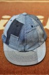 画像7: 【KNIFE WING/ナイフウイング】　PATCHWORK DENIM 6PANEL CAP (7)