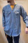 画像3: 【OLD PARK/オールドパーク】　TUNIC SHIRT DENIM WESTERN　チュニックシャツ (3)