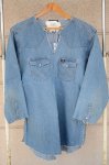 画像6: 【OLD PARK/オールドパーク】　TUNIC SHIRT DENIM WESTERN　チュニックシャツ (6)