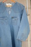 画像7: 【OLD PARK/オールドパーク】　TUNIC SHIRT DENIM WESTERN　チュニックシャツ (7)