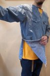 画像4: 【OLD PARK/オールドパーク】　TUNIC SHIRT DENIM WESTERN　チュニックシャツ (4)