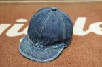 画像1: 【HIGHER/ハイヤー】　SELVEDGE DENIM CAP (1)