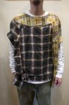 画像10: 30%OFF【OLD PARK/オールドパーク】　COLLAR SLEEVE SHIRT FLANNEL (10)