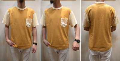 画像2: 【PENNEY`S/ペニーズ】　2TONE　ポケットTEE