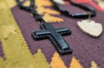 画像6: 【Rooster King&co./ルースターキング】　Black Cross Rosario Necklace　ブラッククロス ロザリオネックレス (6)