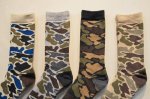 画像2: 【RoToTo/ロトト】　CAMO SOCKS　カモソックス (2)