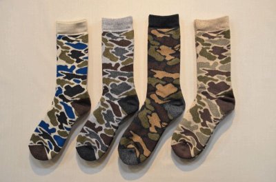 画像2: 【RoToTo/ロトト】　CAMO SOCKS　カモソックス