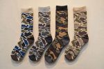 画像3: 【RoToTo/ロトト】　CAMO SOCKS　カモソックス (3)