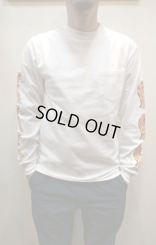 画像1: 50％OFF【ahe‘hee/アヘヘ】　SNAKE L/S TEE (1)