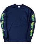 画像1: 50％OFF　【ahe‘hee/アヘヘ】　SNAKE L/S TEE (1)