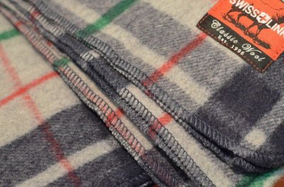 画像3: 【SWISS LINK】　Plaid Wool Blankets