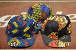 画像1: 【HIGHER/ハイアー】　AFRICAN BATIK KITENGE CAP (1)