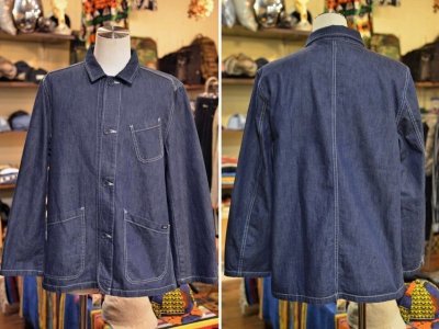 画像1: 【USEFULL/ユースフル】　PASEO JACKET DENIM