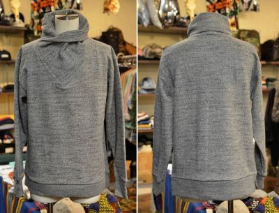 画像1: 30％OFF　JACKMAN/ジャックマン　JM7970　GG Sweat Wrapneck　ラップネックスウェット