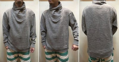 画像3: 30％OFF　JACKMAN/ジャックマン　JM7970　GG Sweat Wrapneck　ラップネックスウェット