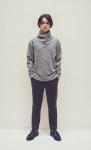 画像8: 30％OFF　JACKMAN/ジャックマン　JM7970　GG Sweat Wrapneck　ラップネックスウェット (8)