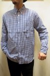 画像4: 【Manual Alphabet/マニュアルアルファベット】　”Bulging Fit”　GINGHAM B.D SHIRT (4)