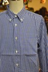 画像7: 【Manual Alphabet/マニュアルアルファベット】　”Bulging Fit”　GINGHAM B.D SHIRT (7)