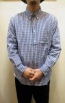 画像1: 【Manual Alphabet/マニュアルアルファベット】　”Bulging Fit”　GINGHAM B.D SHIRT (1)