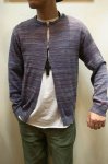 画像13: 【ISLAND KNIT WORKS/アイランド ニットワークス】　コットンニット ノーカラーカーディガン  (13)