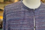 画像6: 【ISLAND KNIT WORKS/アイランド ニットワークス】　コットンニット ノーカラーカーディガン  (6)