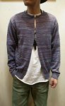 画像12: 【ISLAND KNIT WORKS/アイランド ニットワークス】　コットンニット ノーカラーカーディガン  (12)