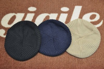 画像1: 【Disce Gaudere/ディスケ ガウデーレ】　KNIT BERET　ニットベレー