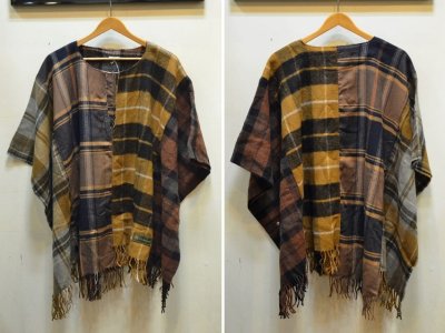 画像1: 【OLD PARK/オールドパーク】　SCARF PONCHO　スカーフポンチョ