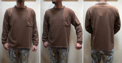 画像2: 【JACKMAN/ジャックマン】　Pocket L/S Tee