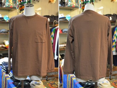 画像1: 【JACKMAN/ジャックマン】　Pocket L/S Tee