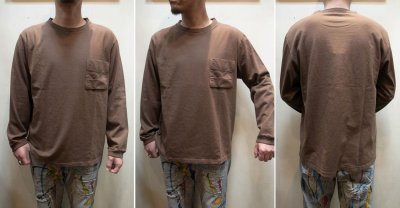 画像3: 【JACKMAN/ジャックマン】　Pocket L/S Tee