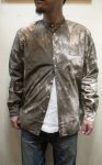 画像7: 【Manual Alphabet/マニュアルアルファベット】　TIE DYE LOOSEFIT BAND COLLAR SHIRT (7)