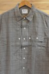 画像10: 【H.UNIT/エイチユニット】　Voil check triple pocket short sleeve shirt　トリプルポケット半袖シャツ (10)