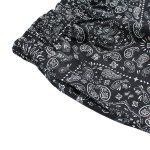 画像9: 【Cookman】　Chef Short Pants　PAISLEY BLACK (9)