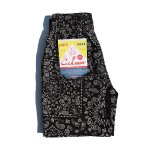 画像3: 【Cookman】　Chef Short Pants　PAISLEY BLACK (3)